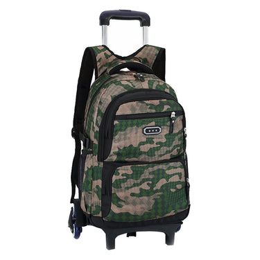Mochilas para Niños con Ruedas militar